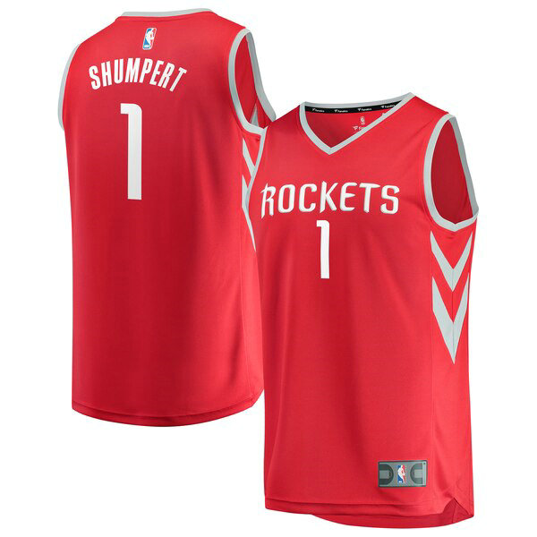 Maillot nba Houston Rockets Icon Edition Homme Iman Shumpert 1 Rouge